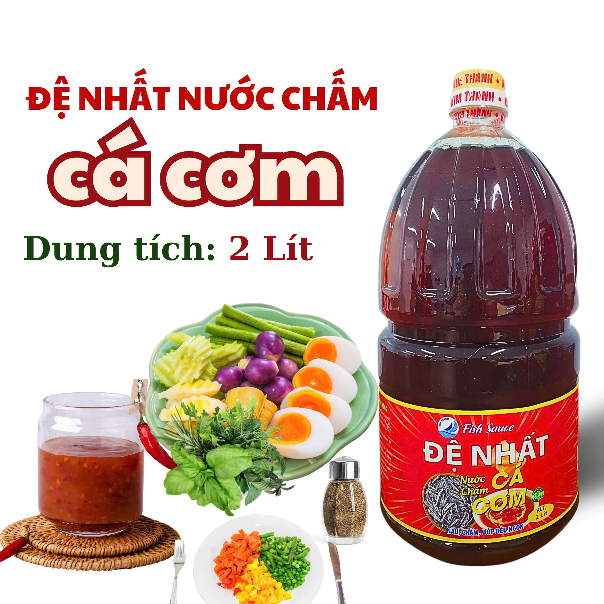 ĐỆ NHẤT NƯỚC CHẤM CÁ CƠM 2,0L