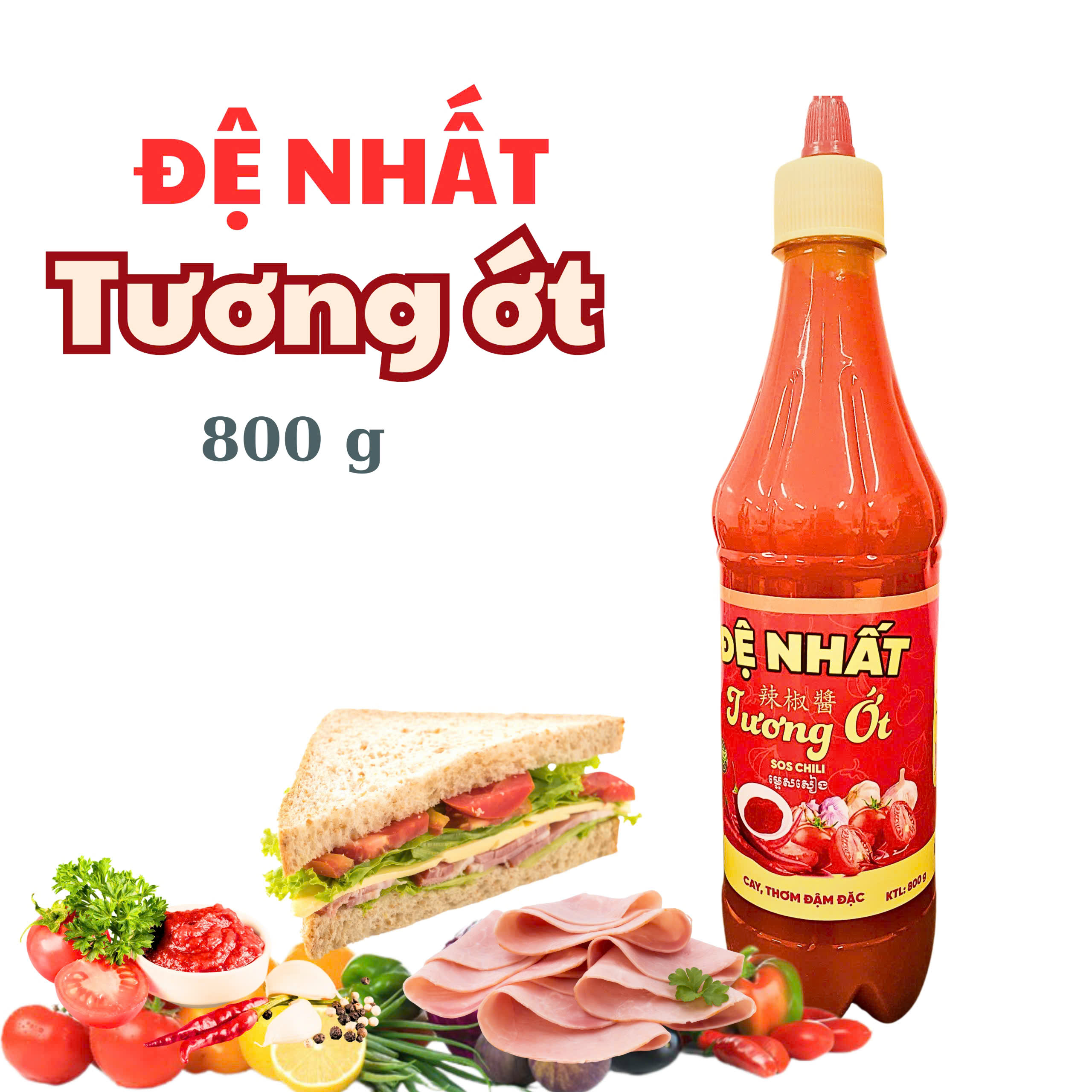 Đệ Nhất Tương Ớt 800g